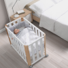 Minicuna DOCO Sleeping 90x50 Blanca con Colchón Cotinfant