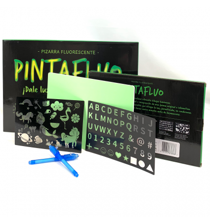 Pintafluo A3 Pissarra Fluorescent