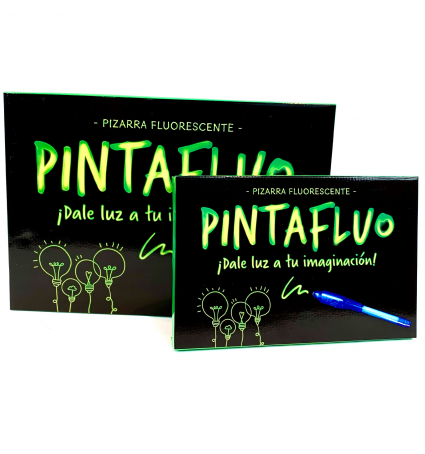 Pintafluo A4 Pissarra Fluorescent