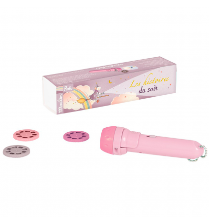 Llanterna projector d'històries Moulin Roty Hi havia una vegada