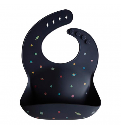 Babero Silicona Mushie Planets