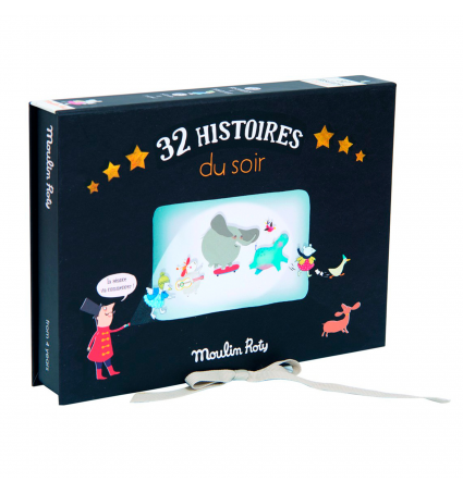 Capsa de cinema "Luxe" (32 discos) Moulin Roty Històries de la nit 