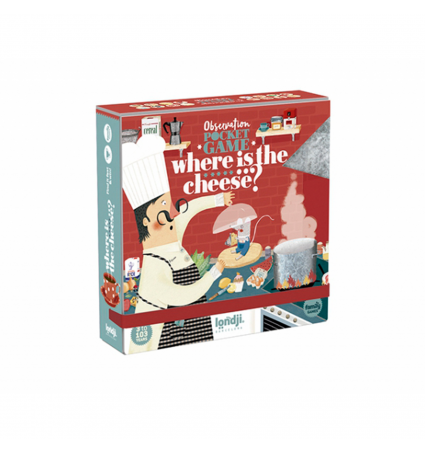 Juego de agudeza visual Londji 3+ años Where is the Cheese Pocket Game