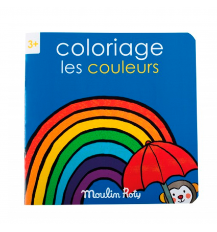 Cuaderno para Pintar Moulin Roty Popipop "Los Colores"