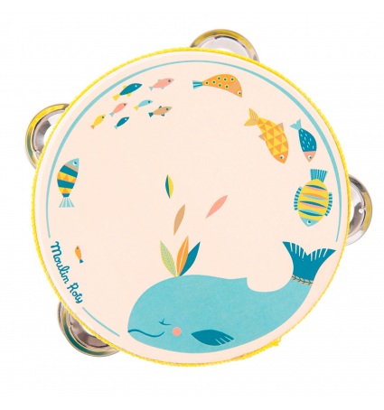 Pandereta Moulin Roty El viaje de Olga