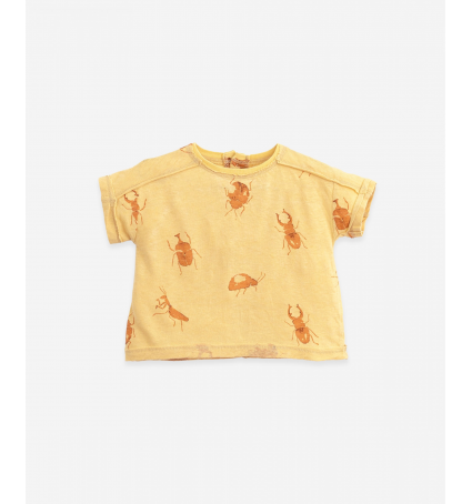 Samarreta M/C Insectes mostassa Play Up