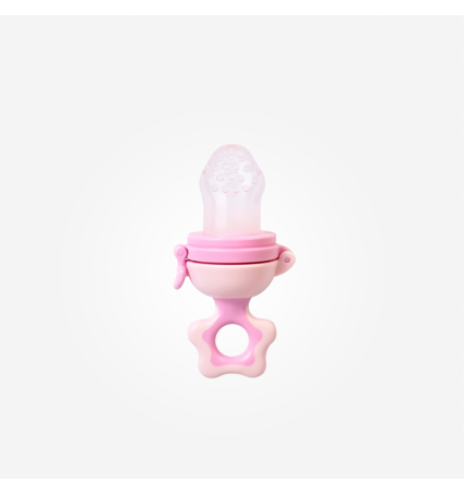 Alimentador "Aliment-Up" Silicona Saro Rosa