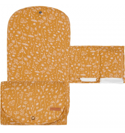 Cambiador de paseo Little Dutch Flores Silvestres Ocre