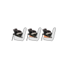 Cadira de cotxe Besafe iZi Turn B i-Size Metallic Mélange Gris