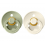 Pack 2 Chupetes BIBS Ivory/Sage 0-6m 