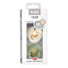 Pack 2 Xumets BIBS Ivory/Sage 0-6m