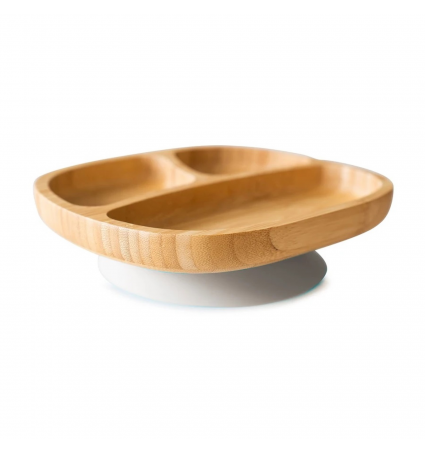 Plat Bambú Eco Rascals Toddler Gris