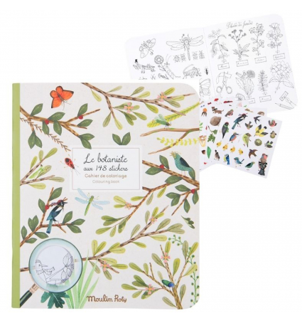 Quadern d'adhesius Moulin Roty El Botanista