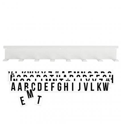 Penjador Tresxics amb lletres magnètiques