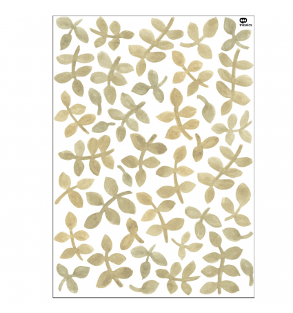 Vinil Decoratiu Tresxics Fulles Aquarel·la Groc S