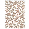 Vinilo Decorativo Tresxics Hojas Acuarela Marrón S