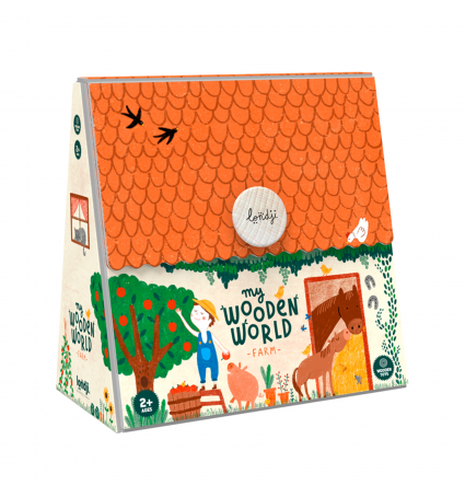 Mini mons Londji My Wooden World Farm