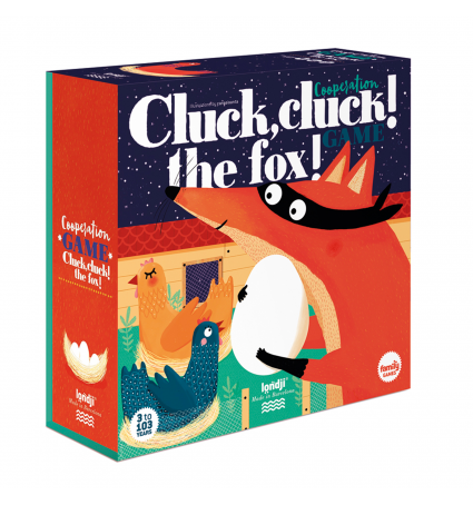 Joc cooperatiu Londji 4-8 anys Cluck, cluck! The Fox! 