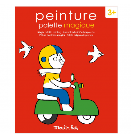 Paleta màgica de pintura Moulin Roty Popipop