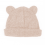 Gorro con orejitas canalé Lillymom Sweet Pinklace