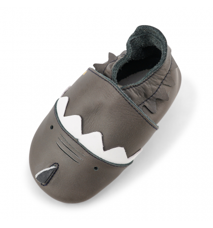 Soft Sole Bobux Fin Charcoal