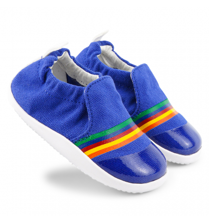 Xplorer Scamp Bobux Blueberry + Red Rainbow