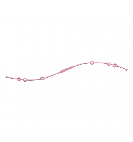 Colgador atrapatodo Silicona Saro Rosa