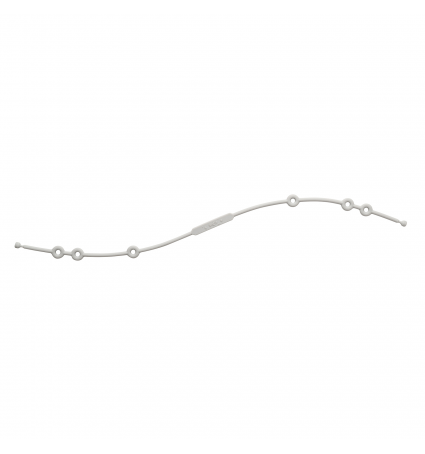 Colgador atrapatodo Silicona Saro Gris