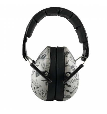 Cascos anti soroll Banz 3-10 anys Graffiti