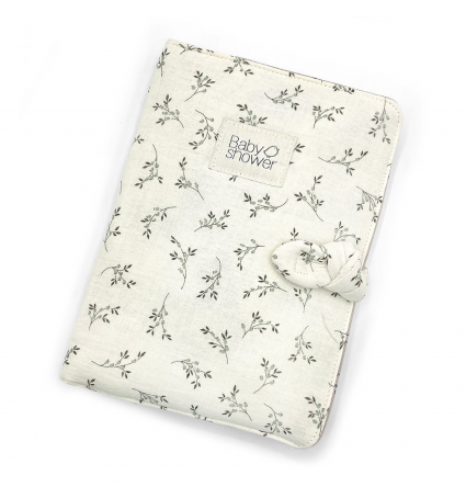 Portadocumentos Babyshower Olive Bloom