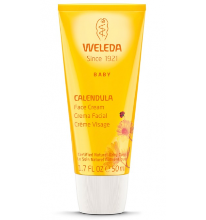 Crema Facial Caléndula Bebé Weleda 