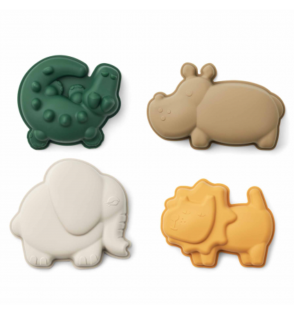 Pack de 4 Motlles per a la sorra Liewood All Together
