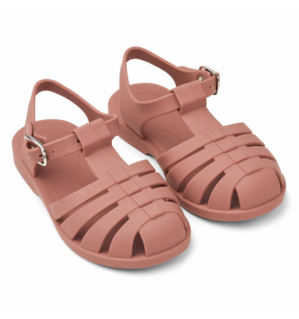 Sandàlies de goma Liewood Dark Rose