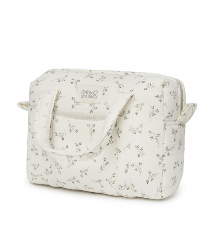 Bolso BabyShower Camila Tiny Olive Bloom 