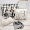 Bolso BabyShower Camila Tiny Olive Bloom 