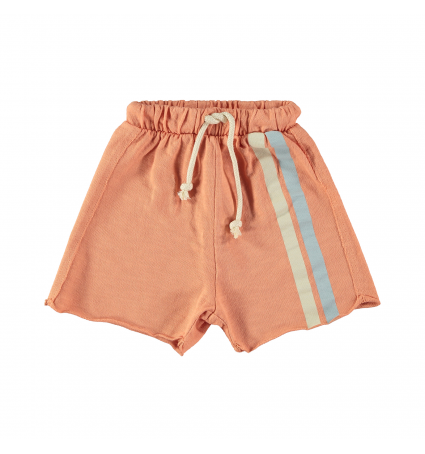 Pantalón corto Babyclic Lines Apricot
