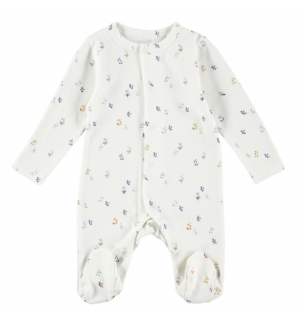 Pijama manga larga Babyclic Lavanda