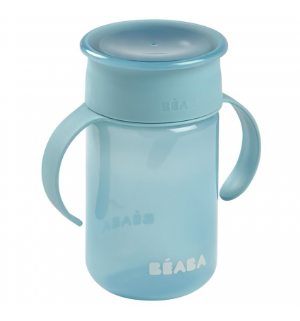 Tassa Antidegoteig Béaba 360 amb tapa Blava