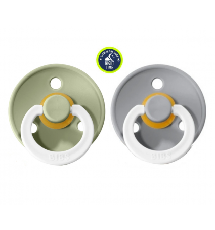 Pack 2 Xumets BIBS Nocturns Sage/Cloud 6-18m