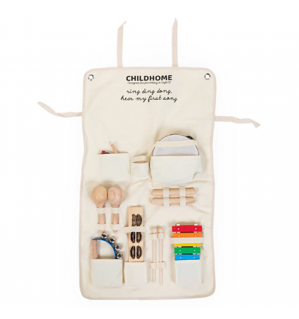 Set de música Childhome 8 instruments i organitzador 