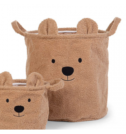 Cistella d'emmagatzematge Childhome Teddy gran