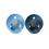 Pack 2 Xumets BIBS Blue/Steel Blue 0-6m