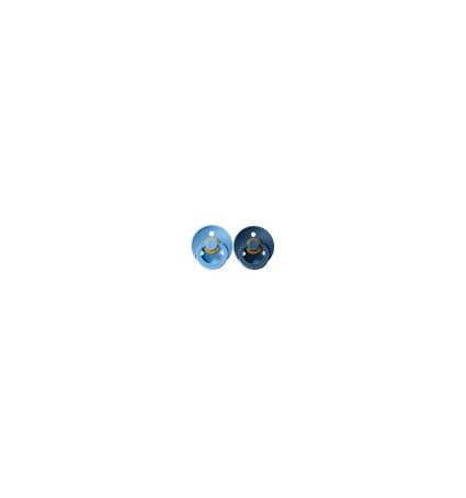 Pack 2 Xumets BIBS Blue/Steel Blue 0-6m