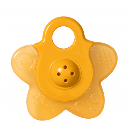 Mossegador d'aigua amb cascavell Saro Groc