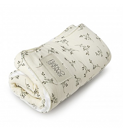 Cambiador de Paseo BabyShower Lazo Olive Bloom
