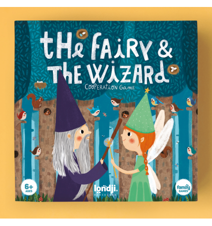 Juego cooperativo Londji 6+ años The fairy & The Wizard