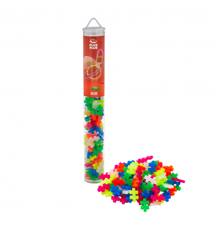 Tub de peces Plus Plus 100 peces Neon