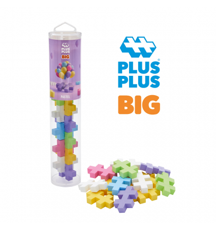 Tub de peces Plus Plus 15 peces BIG Pastel