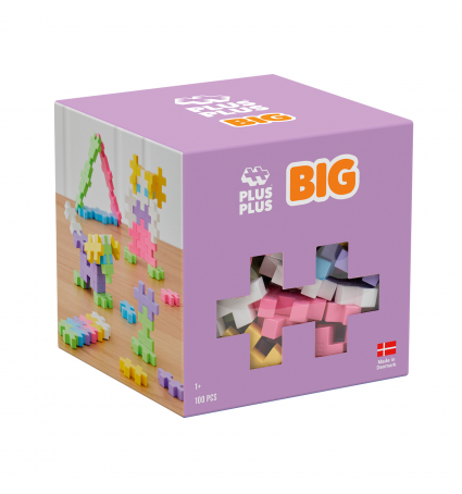 Cub de peces Plus Plus 100 peces BIG Pastel