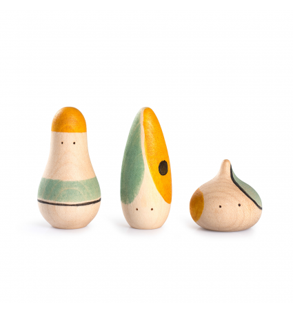 Set de fusta Grapat Hooray!